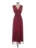 Max Studio 100% Polyester Hearts Burgundy Cocktail Dress Size S - photo 1