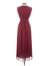 Max Studio 100% Polyester Hearts Burgundy Cocktail Dress Size S - photo 2