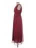 Max Studio 100% Polyester Hearts Burgundy Cocktail Dress Size S - photo 5