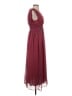Max Studio 100% Polyester Hearts Burgundy Cocktail Dress Size S - photo 4