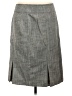 Kasper Chevron-herringbone Gray Formal Skirt Size 10 - photo 1