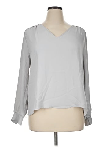Ann Taylor Long Sleeve Blouse (view 1)