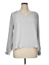Ann Taylor Gray Long Sleeve Blouse Size XL - photo 1