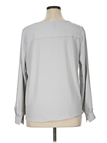 Ann Taylor Long Sleeve Blouse (view 2)