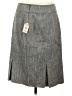 Kasper Chevron-herringbone Gray Formal Skirt Size 10 - photo 2
