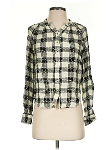 Pilcro Long Sleeve Blouse (view 1)