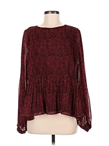 Zara TRF Long Sleeve Blouse (view 1)
