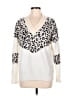Unbranded Animal Print Ivory Pullover Sweater Size M - photo 1
