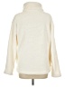 Serra 100% Polyester Solid Ivory Faux Fur Jacket Size L - photo 2