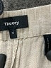 Theory Solid Gray Linen Pants Size 12 - photo 7