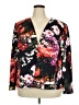 Tahari by ASL Floral Black Blazer Size 18 - photo 1