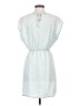 Freeway Solid Blue Casual Dress Size S - photo 2
