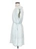 Freeway Solid Blue Casual Dress Size S - photo 5