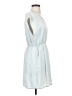 Freeway Solid Blue Casual Dress Size S - photo 4