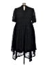 Torrid 100% Polyester Black Cocktail Dress Size 3X Plus (3) - photo 2