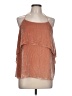 Alice + Olivia Brown Sleeveless Blouse Size L - photo 1