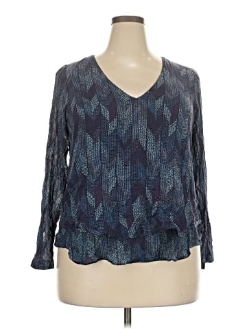 Cloth & Stone x Anthropologie 3/4 Sleeve Blouse (view 1)