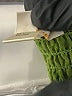 Monteau Solid Green Jumpsuit Size L - photo 5