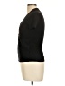 August Silk Black Short Sleeve Top Size L - photo 5