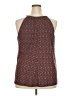 Cacique Burgundy Brown Sleeveless Blouse Size 18 - photo 2