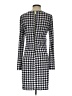 MICHAEL Michael Kors Houndstooth Black Casual Dress Size S - photo 2