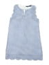 Duffield Lane 100% Cotton Checkered-gingham Blue Dress Size 6 - photo 1