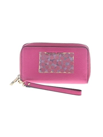 MICHAEL Michael Kors Leather Wristlet (view 1)
