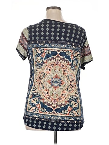 Lucky Brand Short Sleeve Blouse (view 2)