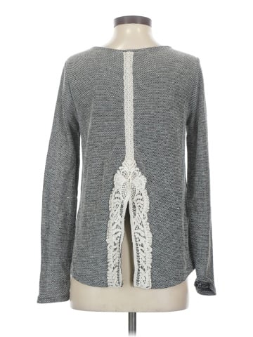 Hem & Thread Pullover Sweater (view 2)