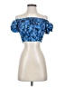 Wilfred Blue Short Sleeve Blouse Size XS - photo 1