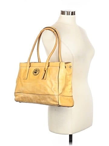 Coach Factory Leather Tote (view 2)