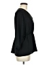 Vanilla Bay 100% Polyester Black 3/4 Sleeve Blouse Size M - photo 4