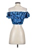Wilfred Blue Short Sleeve Blouse Size XS - photo 2