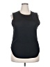 Fabletics Black Sleeveless T-Shirt Size XXL - photo 1