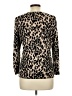 Halogen Animal Print Brown Pullover Sweater Size L - photo 2