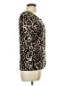 Halogen Animal Print Brown Pullover Sweater Size L - photo 4