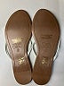 J.Crew 100% Leather Ivory Flip Flops Size 9 - photo 4