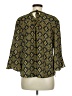 41Hawthorn 100% Polyester Gold 3/4 Sleeve Blouse Size M - photo 2
