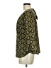 41Hawthorn 100% Polyester Gold 3/4 Sleeve Blouse Size M - photo 5