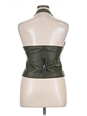 Fashion Nova Faux Leather Top (view 2)