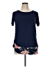 Loveappella Blue Short Sleeve Top Size XL - photo 1