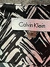 Calvin Klein 100% Polyester Chevron-herringbone Black Long Sleeve Blouse Size M - photo 7