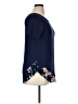 Loveappella Blue Short Sleeve Top Size XL - photo 4