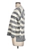 Ann Taylor LOFT Stripes Silver Pullover Sweater Size L - photo 5