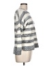 Ann Taylor LOFT Stripes Silver Pullover Sweater Size L - photo 4