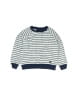 Janie and Jack 100% Cotton Stripes Blue Pullover Sweater Size 4 - photo 1