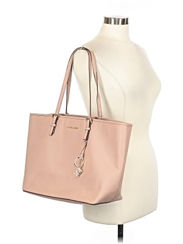 MICHAEL Michael Kors Leather Tote (view 2)
