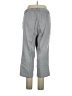 J.Jill Houndstooth Gray Linen Pants Size 16 Petite - photo 2