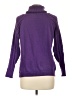 Unbranded 100% Polyester Purple Turtleneck Sweater Size L - photo 2