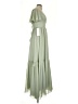 Unbranded 100% Polyester Green Casual Dress Size 4 - photo 4